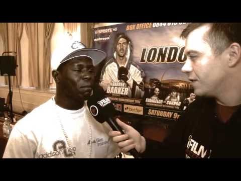 ERICK 'THE EAGLE' OCHIENG INTERVIEW FOR iFILM LONDON / LONDON'S FINEST PRESS CONFERENCE