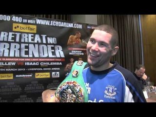 TONY BELLEW INTERVIEW FOR iFILM LONDON / BELLEW v CHILEMBA PRESS CONFERENCE