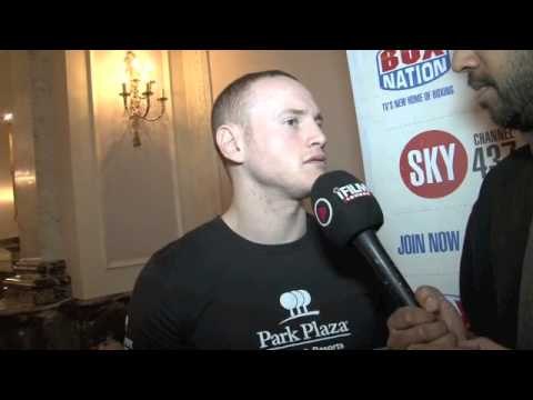 GEORGE GROVES INTERVIEW FOR iFILM LONDON / GROVES v NDIAYE / RULE BRITAINNIA PRESS CONFERENCE