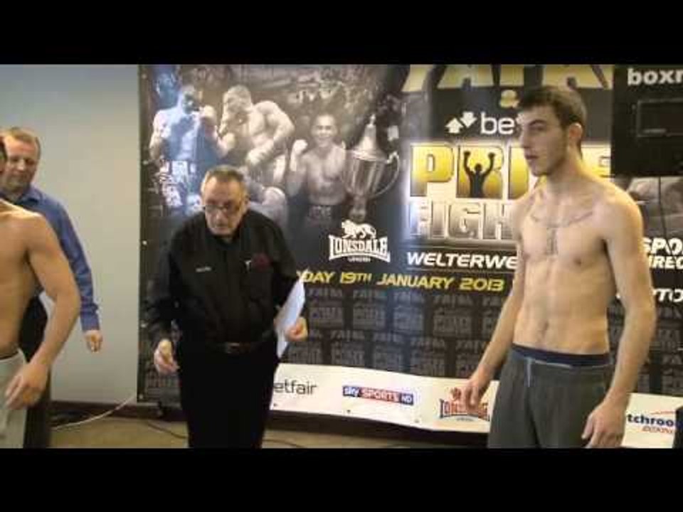 PRIZEFIGHTER WELTERWEIGHTS 3 (WOLVERHAMPTON)  - OFFICIAL WEIGH-IN / iFILM LONDON