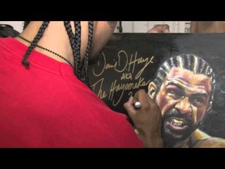 IRV PASCAL INTERVIEW FOR iFILM LONDON / DAVID HAYE MEET & GREET DAY (2)