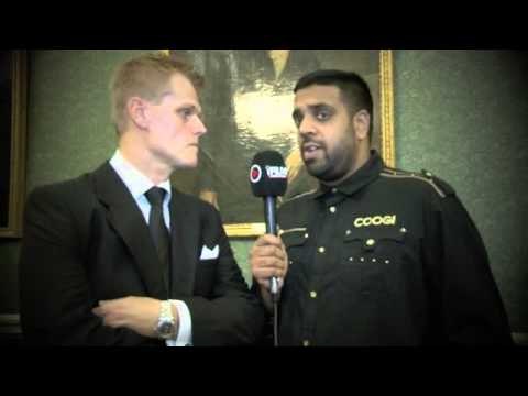 RICHARD POXON INTERVIEW FOR iFILM LONDON / RYAN RHODES TESTIMONIAL DINNER 2012