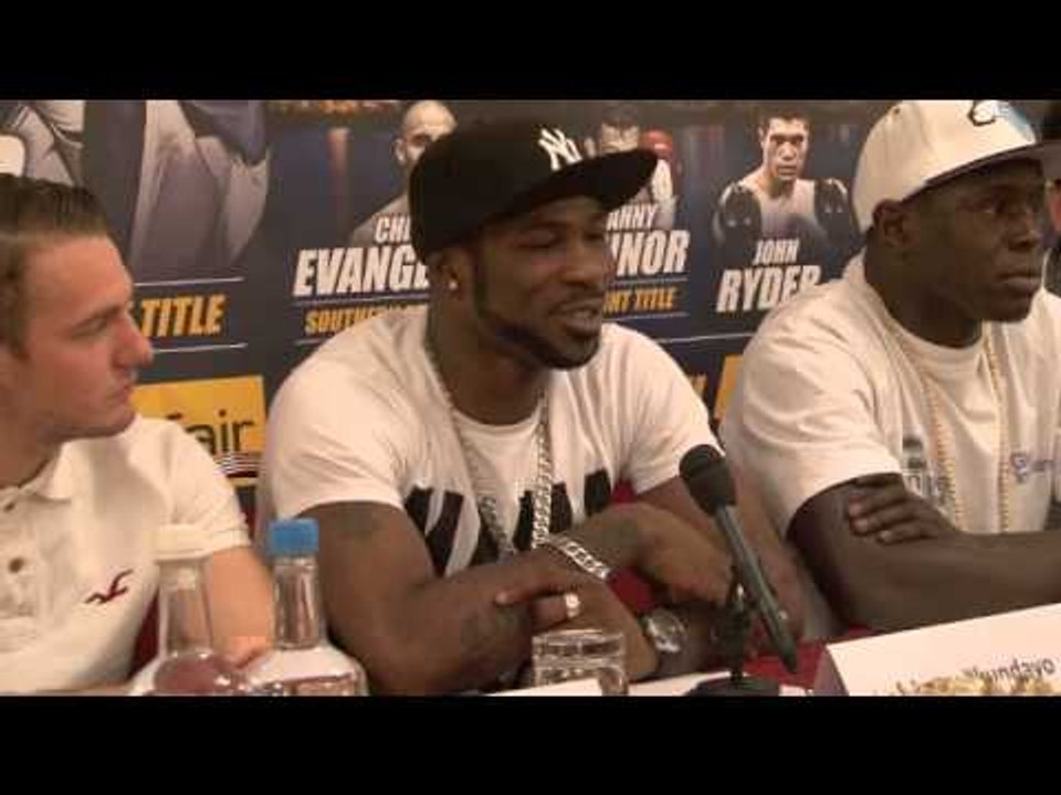 LONDON'S FINEST (FEAT. BARKER, PURDY, OCHIENG, CONNOR, EVANGELOU) PRESS CONFERENCE / iFILM LONDON
