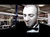 MICKEY HELLIET POST-SHOW INTERVIEW FOR iFILM LONDON / ROBERT BURNS CELEBRATION BOXING DINNER