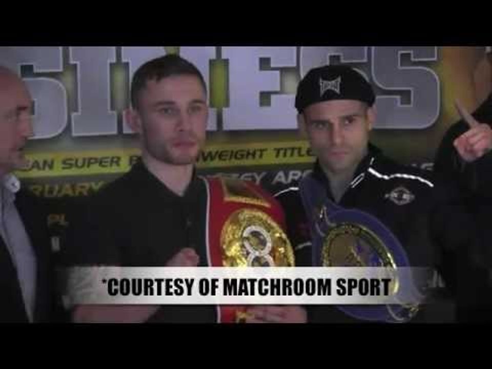 CARL FRAMPTON v KIKO MARTINEZ HEAD-TO-HEAD AT FINAL PRESS CONFERENCE / iFILM LONDON