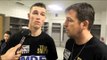CALLUM SMITH & JOE GALLAGHER POST FIGHT INTERVIEW FOR iFILM LONDON / SMITH v TOLAN