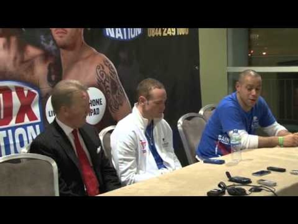 GEORGE GROVES v GLEN JOHNSON (FULL & UNCUT) POST-FIGHT PRESS CONFERENCE / iFILM LONDON