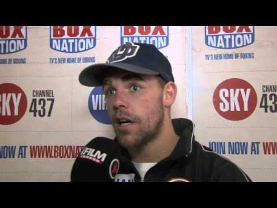 BILLY JOE SAUNDERS INTERVIEW FOR iFILM LONDON @ TKO GYM / SAUNDERS v BLACKWELL