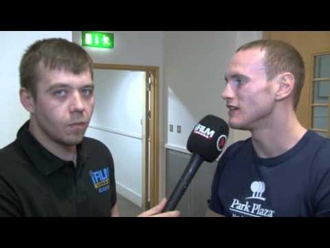 GEORGE GROVES POST WEIGH-IN INTERVIEW FOR iFILM LONDON / GROVES v JOHNSON