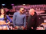 ADRIEN BRONER v GAVIN REES HEAD-TO-HEAD FOOTAGE / NEW YORK PRESS CONFERENCE / iFILM LONDON