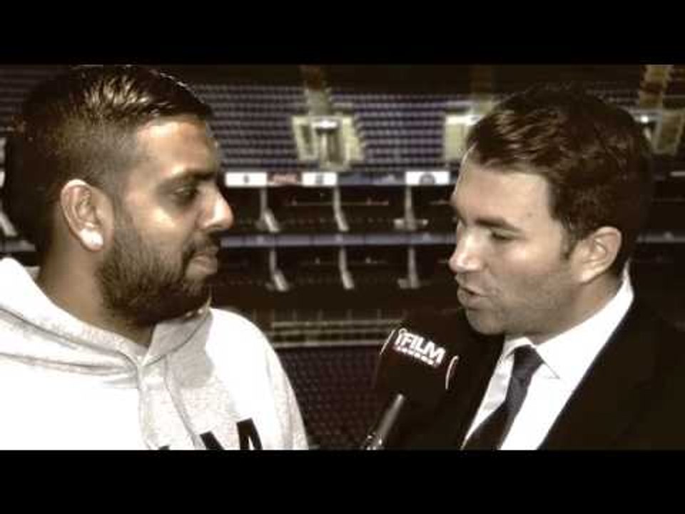 EDDIE HEARN INTERVIEW FOR iFILM LONDON / FROCH v KESSLER 2 (LONDON PRESS CONFERENCE)