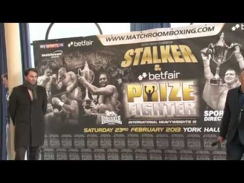 THOMAS STALKER (PROFESSIONAL DEBUT) V KRISTIAN LAIGHT - OFFICIAL WEIGH-IN / iFILM LONDON