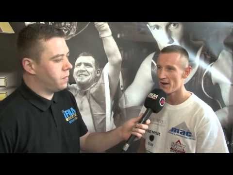 THOMAS STALKER (PRO-DEBUT) INTERVIEW FOR iFILM LONDON / STALKER v LAIGHT