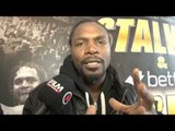 'MY JOURNEY IS SUPPOSED TO END WITH A WORLD TITLE' - AUDLEY HARRISON / PRIZEFIGHTER WEIGH-IN/ iFILM