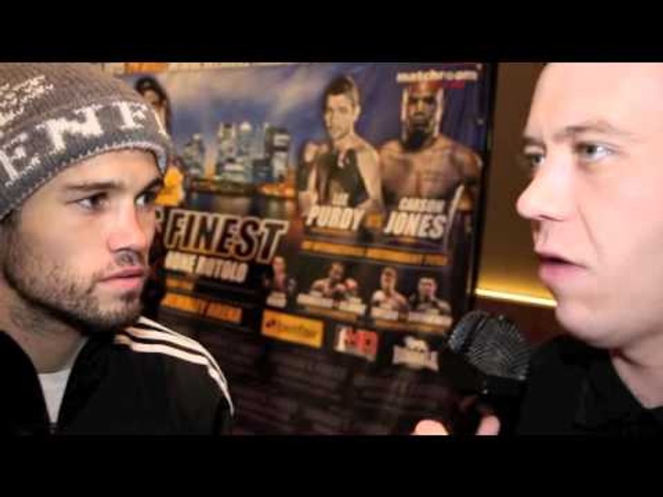 JOHN RYDER WEIGH-IN INTERVIEW FOR iFILM LONDON / RYDER v MUSIYIWA / LONDON'S FINEST