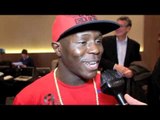 ERICK 'THE EAGLE' OCHIENG WEIGH-IN INTERVIEW FOR iFILM LONDON / OCHIENG v SERRE /  LONDON'S FINEST