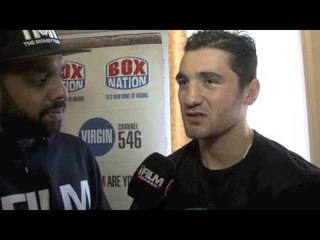 NATHAN CLEVERLY TALKS KRASNIQI , HOPKINS & BRAHMER FOR iFILM LONDON / RULE BRITANNIA PRESS CONF.