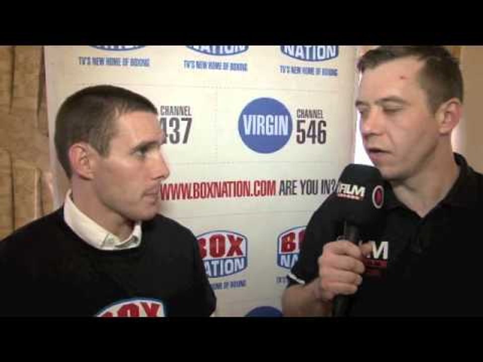LIAM WALSH TALKS ABOUT HIS UPCOMING COMMONWEALTH DEFENCE AT WEMBLEY (APRIL 20TH 2013) / iFILM LONDON
