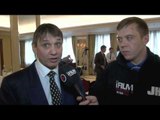 CHRIS SANIGAR & JAMIE SANIGAR INTERVIEW FOR iFILM LONDON / LEE SELBY & MATCHROOM PRESS CONFERENCE