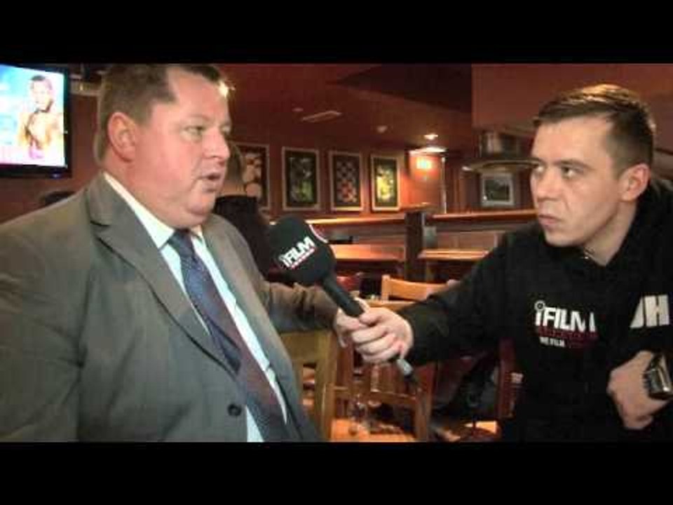 'TYSON FURY IS THE BEST HEAVYWEIGHT IN THE WORLD RIGHT NOW' - MICK HENNESSY INTERVIEW / iFILM LONDON
