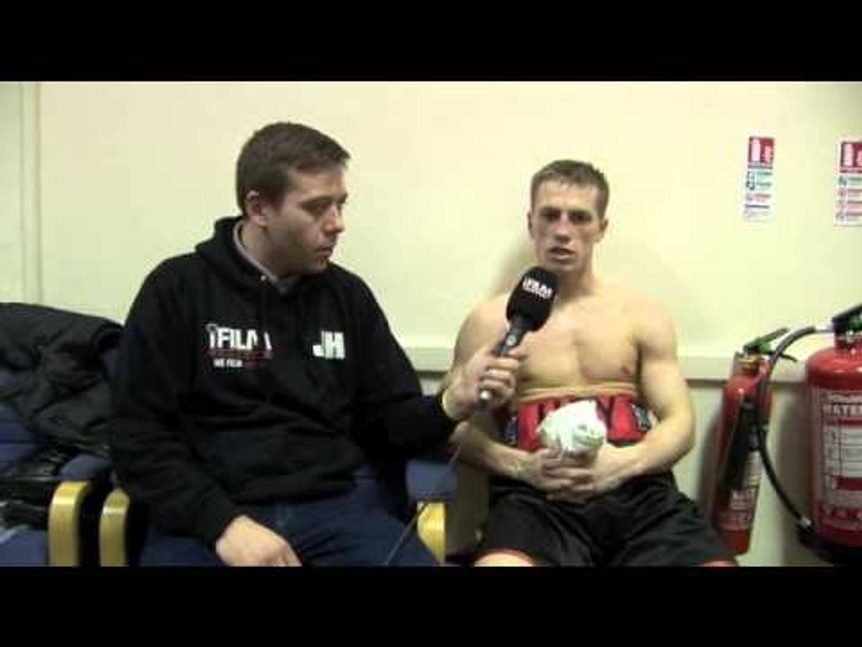 CHARLIE HOY POST-FIGHT INTERVIEW FOR iFILM LONDON / HOY v HYUSEINOV