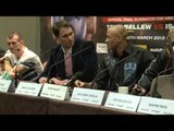 TONY BELLEW v ISAAC CHILEMBA / DERRY MATHEWS v ANTHONY CROLLA FINAL PRESS CONFERENCE / iFILM LONDON