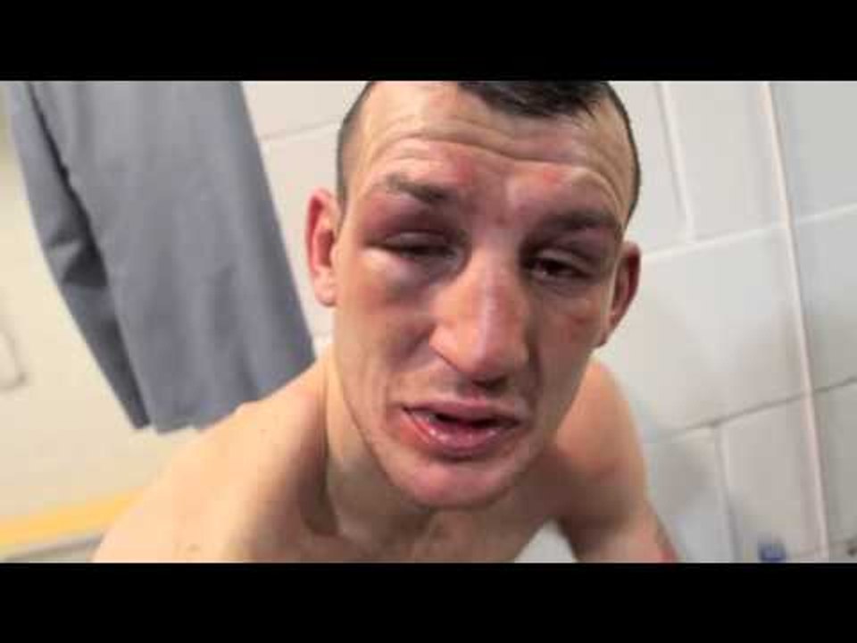 DERRY MATHEWS POST-FIGHT INTERVIEW FOR iFILM LONDON / MATHEWS v CROLLA 2
