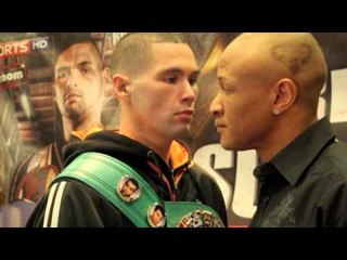 TONY BELLEW v ISAAC CHILEMBA - HEAD TO HEAD @ FINAL PRESS CONFERENCE / NO RETREAT NO SURRENDER