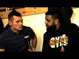 MARTIN MURRAY TALKS UPCOMING SERGIO MARTINEZ WORLD TITLE CHALLENGE / @ OLIVERS GYM (SALFORD)