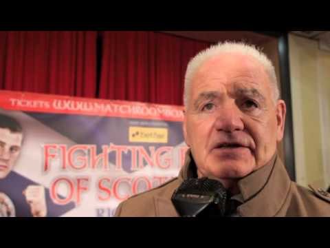 ALEX MORRISON TALKS RICKY BURNS FOR iFILM LONDON / GLASGOW PRESS CONFERENCE / BURNS v GONZALEZ