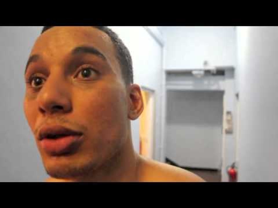 MIKE EVANS BEATS ROBERT STUDZINSKI AT GRAYS CIVIC HALL / POST-FIGHT INTERVIEW FOR iFILM LONDON