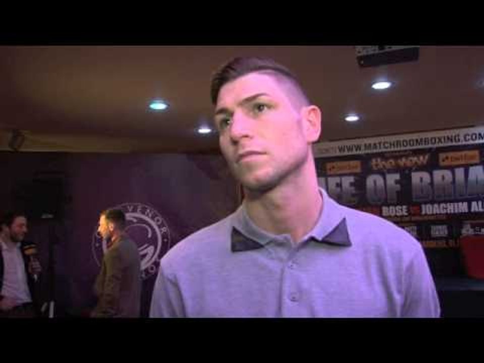 BRIAN ROSE ON ALCINE, ALVAREZ v TROUT, & FIGHTING FOR WORLD TITLES  / ROSE V ALCINE PRESS CONF.