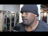 DERECK CHISORA TALKS AVILA, FURY & HAYE FOR iFILM LONDON / MEDIA WORK-OUT @ MY GYM