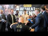 ROCKY FIELDING v WAYNE REED - OFFICIAL WEIGH-IN / iFILM LONDON / NO RETREAT NO SURRENDER