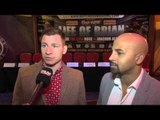 MAXI HUGHES & DAVID COLDWELL TALK TO iFILM LONDON ABOUT SCOTT CARDLE / PRESS CONFERENCE