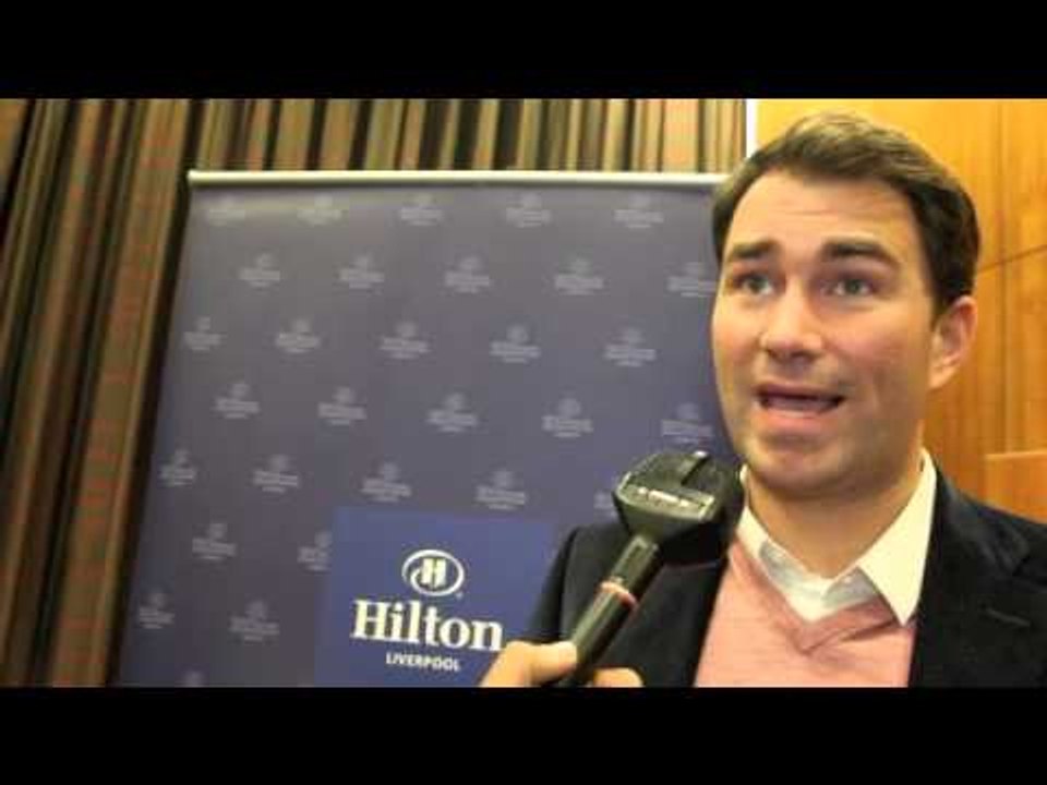 EDDIE HEARN TALKS BELLEW v CHILEMBA, MATHEWS v CROLLA, HAYE, KHAN & 'THE MONOPOLY' / iFILM LONDON