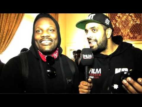 DERECK CHISORA TALKS TO iFILM LONDON @ RULE BRITANNIA PRESS CONFERENCE / CHISORA v AVILA