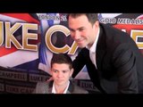 LUKE CAMPBELL UNVEILED TO BRITISH MEDIA AS A MATCHROOM FIGHTER / FOOTAGE / iFILM LONDON