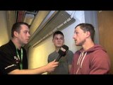 JOHN THAIN (WITH RYAN TOMS) POST-FIGHT INTERVIEW FOR iFILM LONDON / THAIN v TOMS / RULE BRITANNIA