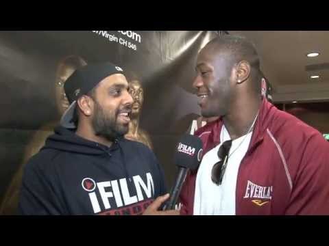 DEONTAY WILDER - 'TYSON FURY IS THE BEST HEAVYWEIGHT IN UK RIGHT NOW' - INTERVIEW FOR iFILM LONDON