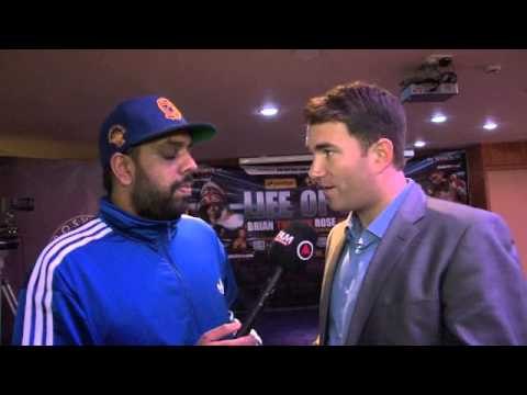 EDDIE HEARN TALKS BRIAN ROSE, LEE SELBY, KELL BROOK INJURY & BELLEW REMATCH / iFILM LONDON