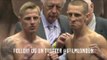 GARY SYKES v JON KAYS - OFFICIAL WEIGH-IN / THE RETURN OF THE KING / iFILM LONDON