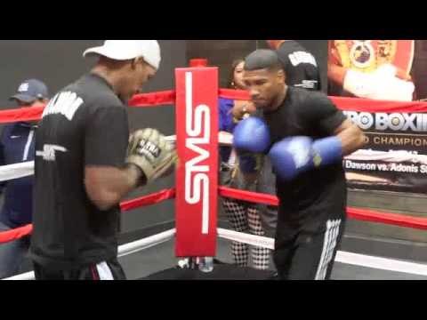 EXCLUSIVE YURIORKIS GAMBOA TRAINING FOOTAGE @ 50 CENT GYM IN LAS VEGAS / iFILM LONDON