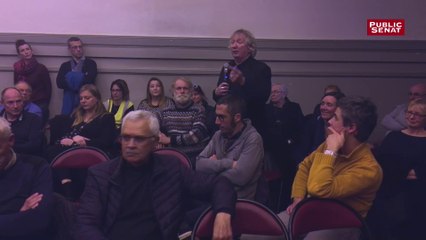 Joël Labbé, sénateur EELV, conclut le grand débat d'Auray