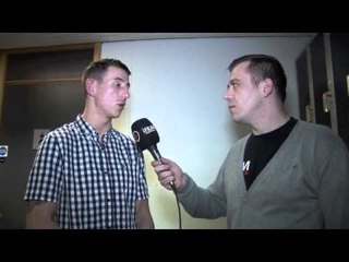 CALLUM HANCOCK POST-FIGHT INTERVIEW FOR iFILM LONDON / HANCOCK v BOULTER