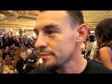 ROBERT GUERRERO - 'ITS TIME FOR FLOYD MAYWEATHER TO RETIRE' / iFILM LONDON / MAYDAY GRAND ARRIVALS