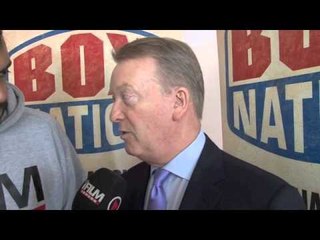 FRANK WARREN ON CHISORA v WILDER, GAVIN v VASSELL & SMITH v DODSON / BEHIND ENEMY LINES PRESSER