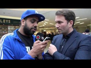EDDIE HEARN ANSWERS YOUR TWITTER QUESTIONS! - EXCLUSIVELY FOR iFILM LONDON