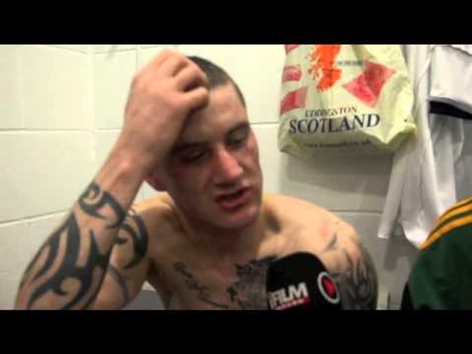 RICKY BURNS POST-FIGHT INTERVIEW FOR iFILM LONDON / BURNS v GONZALEZ