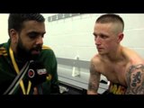 MICHAEL ROBERTS OUTPOINTS MARIUSZ BAK IN GLASGOW - POST FIGHT INTERVIEW FOR iFILM LONDON